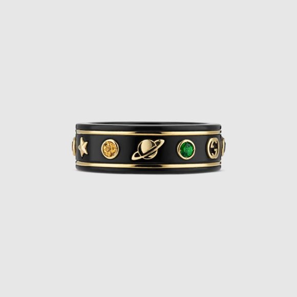 Gucci Icon Ring With Gemstones - Picture 1 of 8